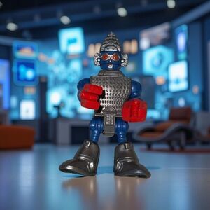 Imaginext Blind Bag Empire State Big Robot Building Figure B21